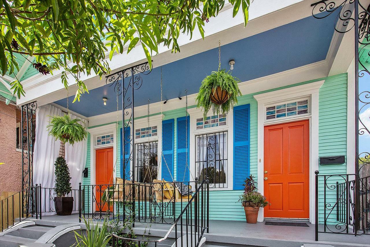 Modern Victorian House With Relaxing Courtyard Villa New Orleans Exteriör bild